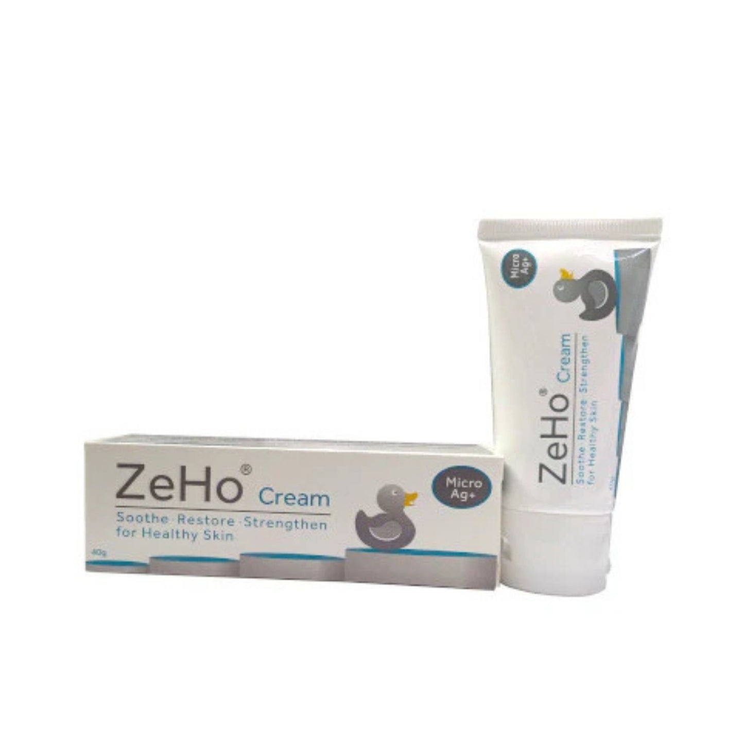 Zeho Cream MicroAg+ 40g Soothing Moisturizer for Dry & Sensitive Skin (Mother & Baby Safe) Exp:09/2027