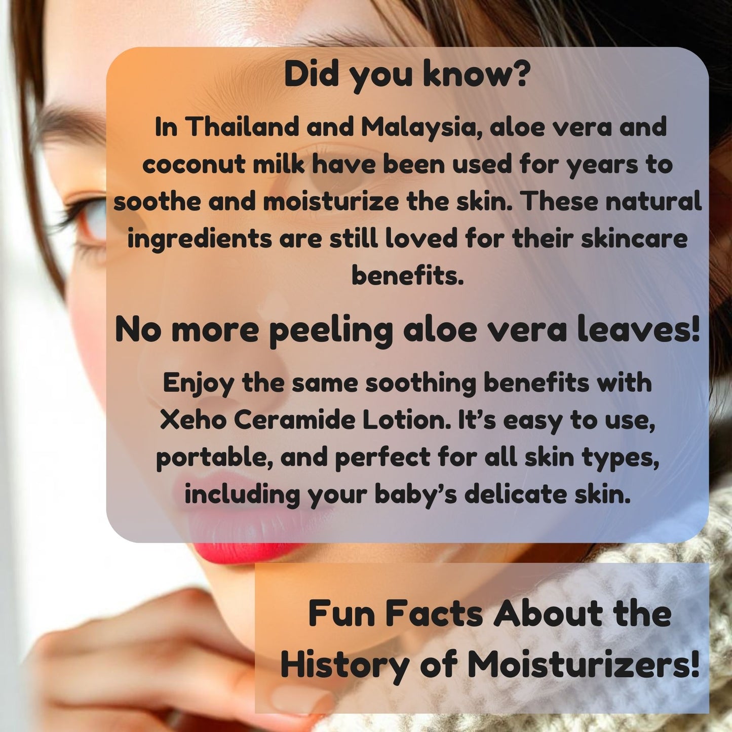 ZeHo Ceramide Lotion 280ml  Soothing Moisturizer for Dry & Sensitive Skin (Mother & Baby Safe) - (EXP11/2027)