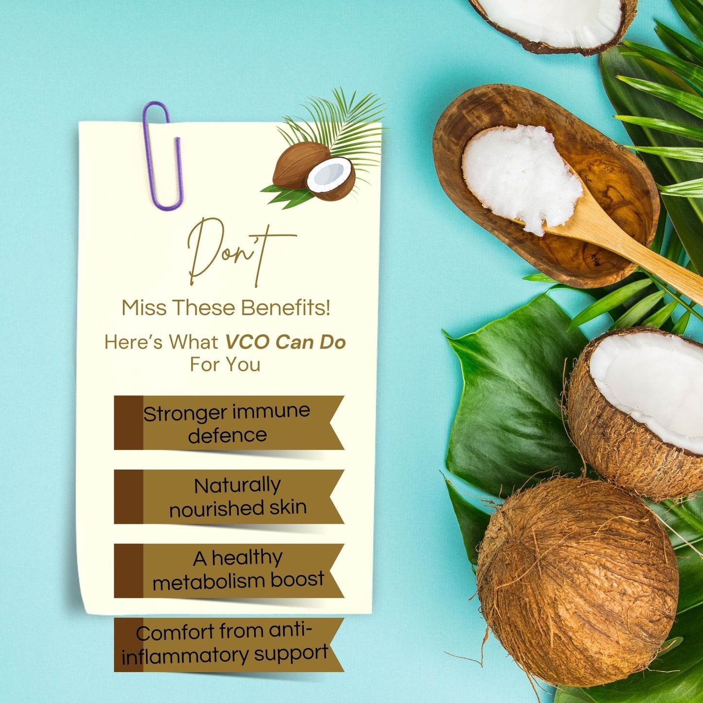 Pure Virgin Coconut Oil (Cold-Pressed) Exp: 29/09/26