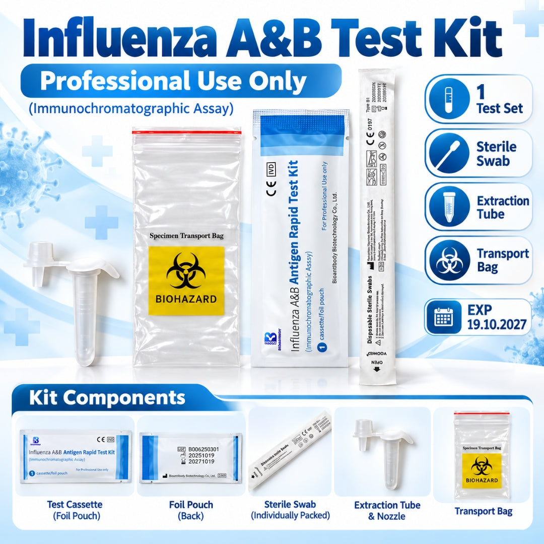 Influenza A and B Antigen Rapid Test Kit Influenza Detection Kit