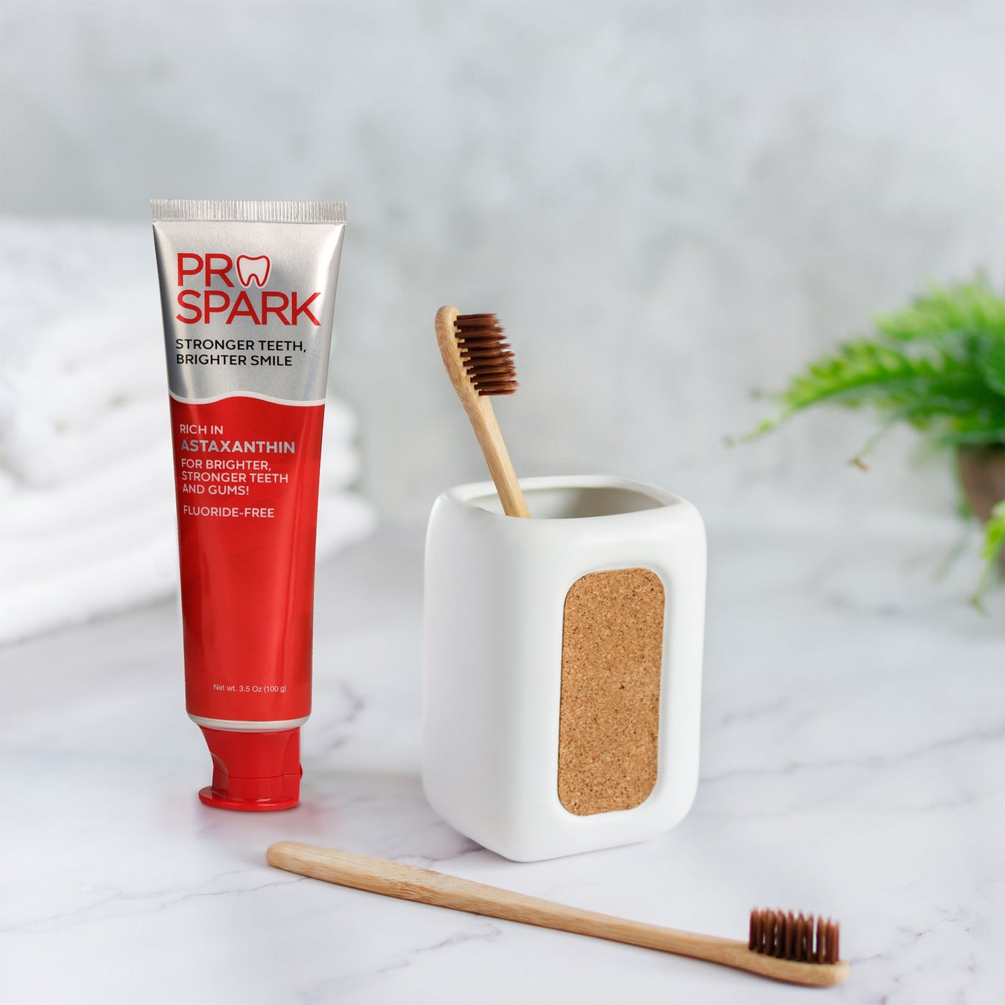 Pro Spark Toothpaste with ASTAXANTHIN (Fluoride-Free) Exp: 05/05/27