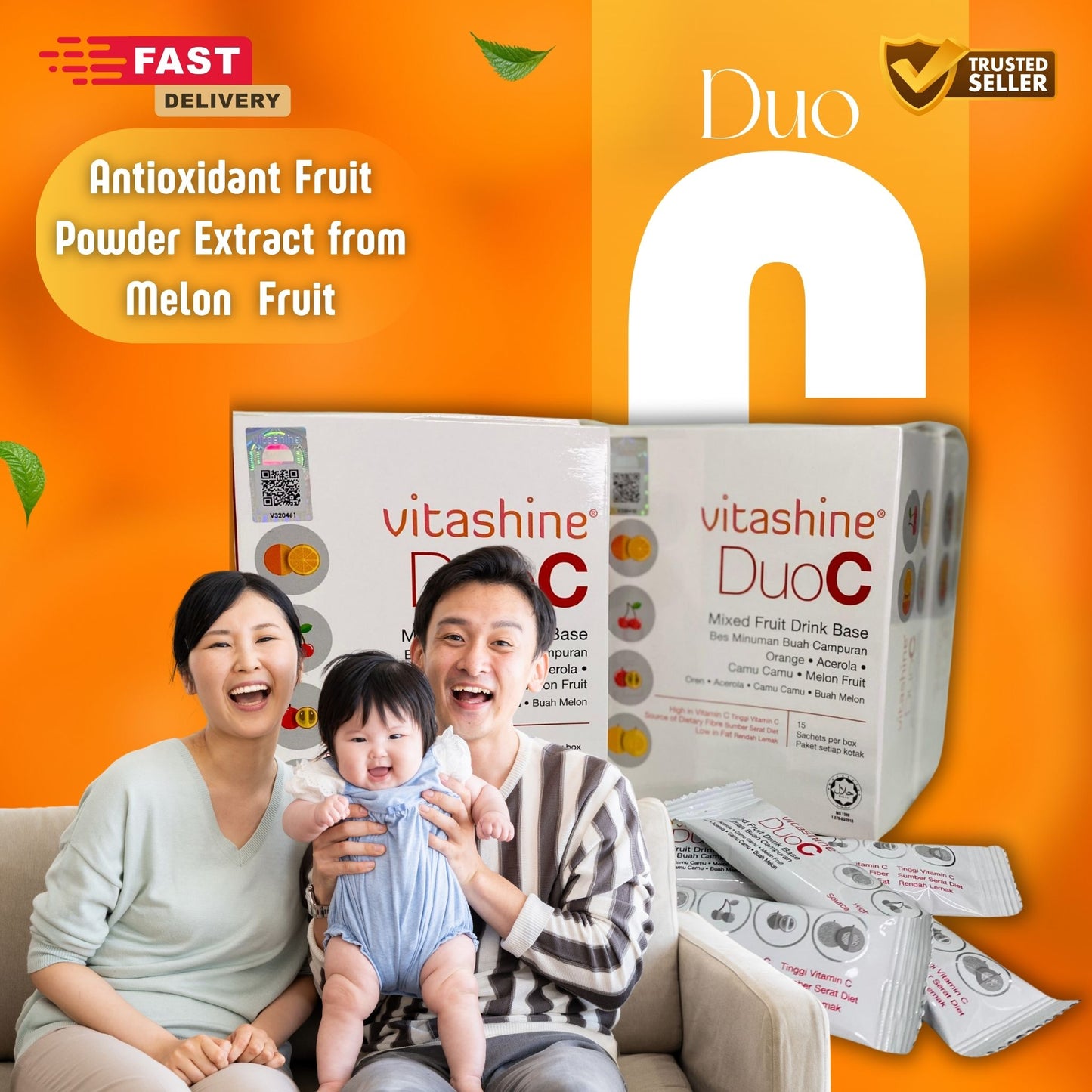 Vitashine Duo C Mixed Fruit Drink (High in Vitamin C)