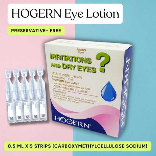 Hogern Eye Lotion 0.5 ml x 5 strips (Fast Delivery)