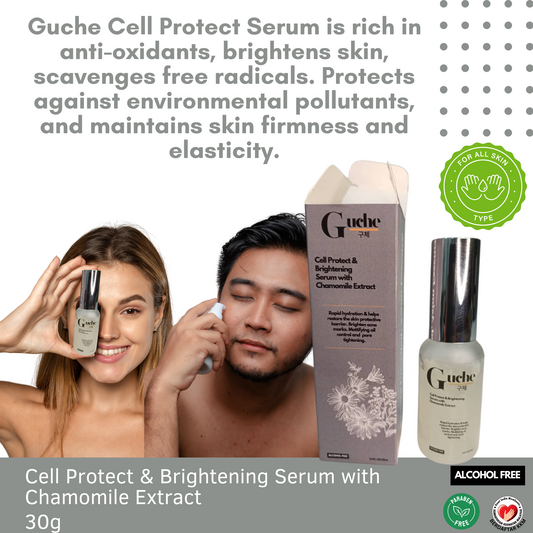 Cell Protect & Brightening Serum with Chamomile Extract (30g)