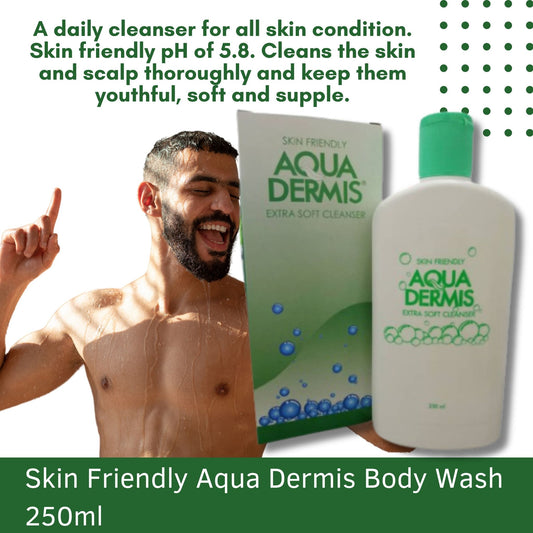 Skin Friendly Aqua Dermis Body Wash 250ml