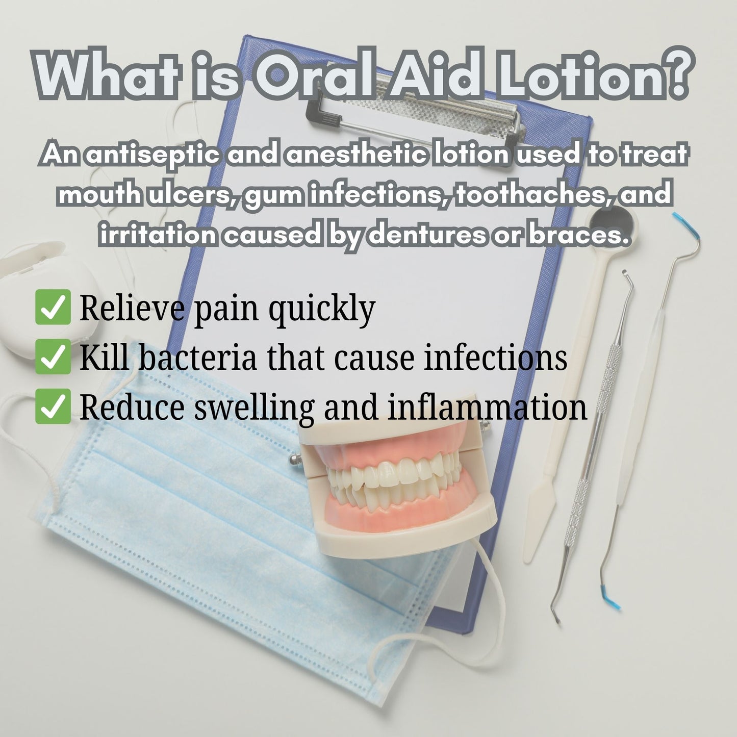 Oral Aid Lotion 6ml (Ready Stock & Fast Delivery)
