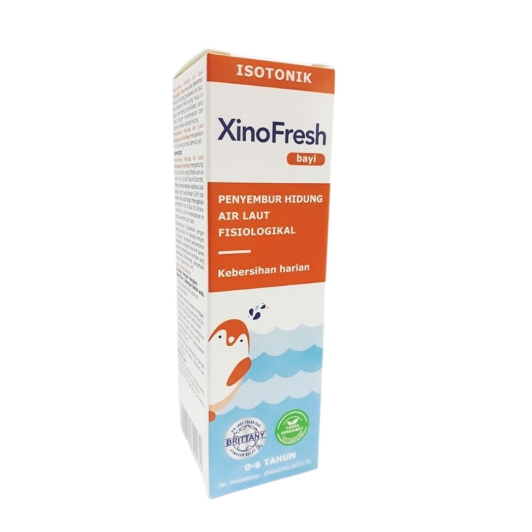 XinoFresh Nasal Spray 30ml Nasal Hygiene & Cold Relief  Baby 0-6 Years Exp:31/07/28