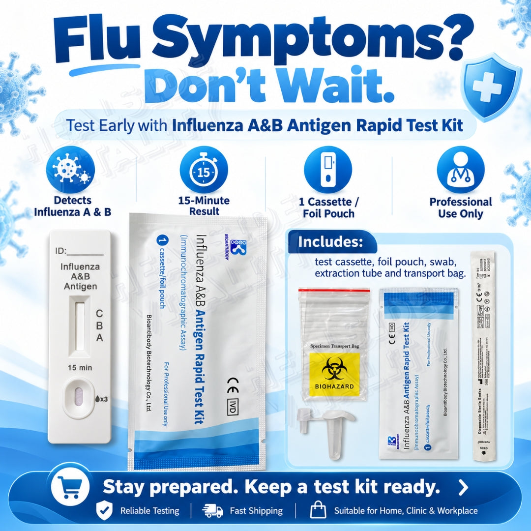 Influenza A and B Antigen Rapid Test Kit Influenza Detection Kit