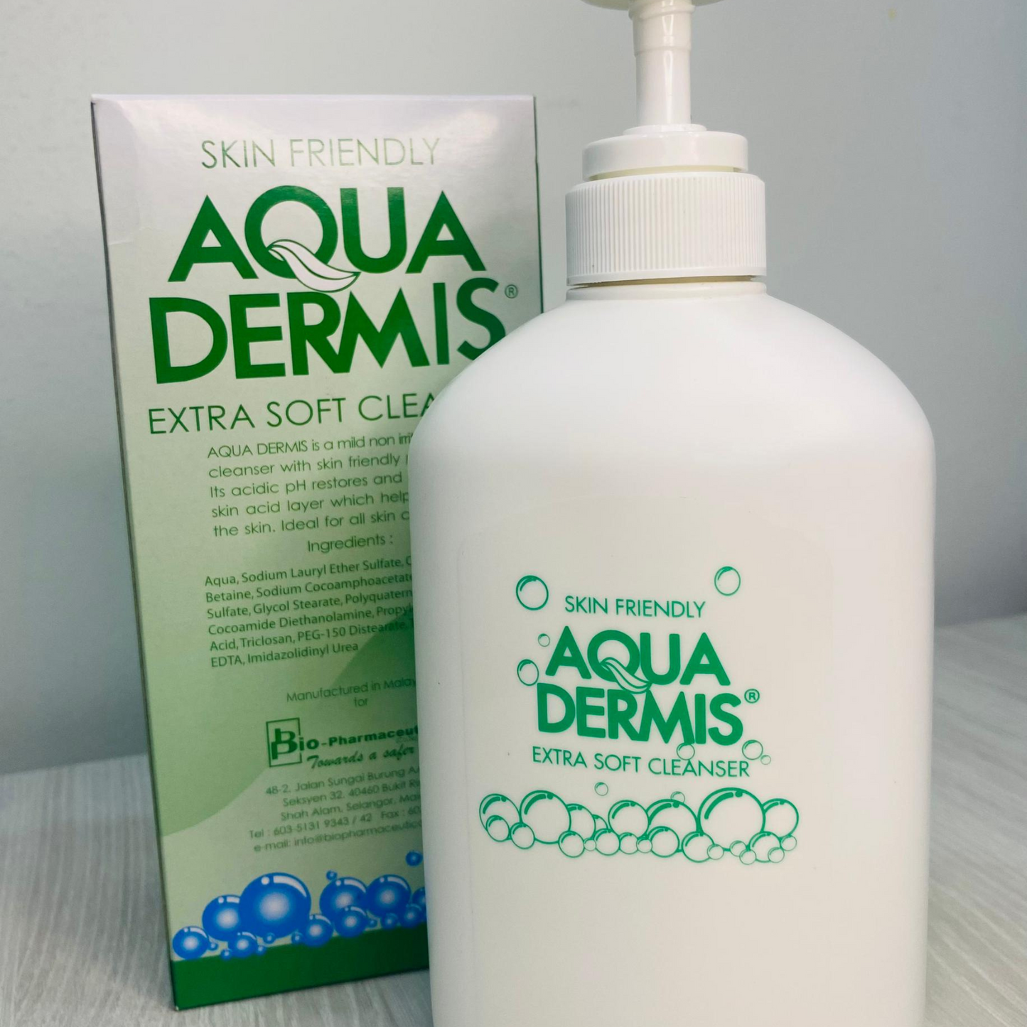 Skin Friendly Aqua Dermis Body Wash 750ml