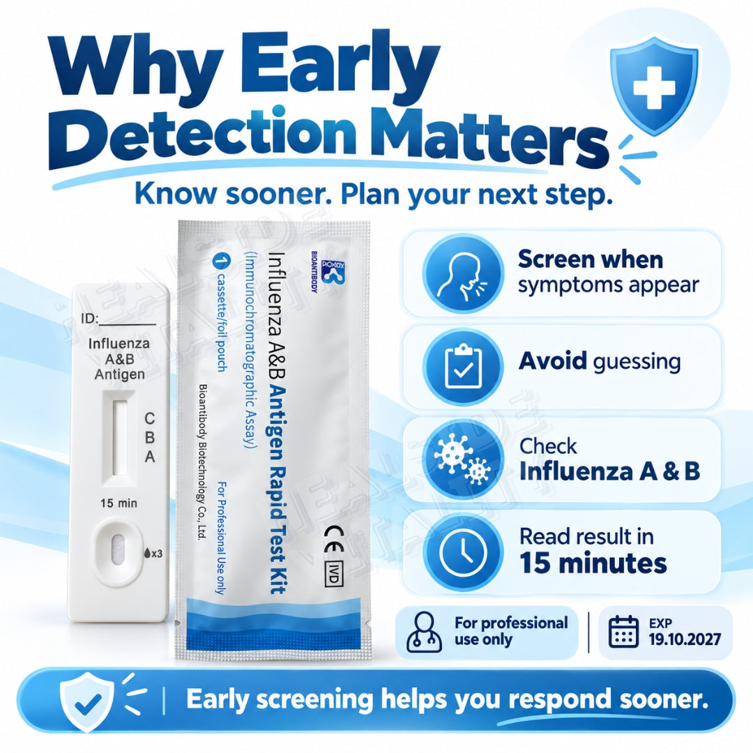 Influenza A and B Antigen Rapid Test Kit Influenza Detection Kit