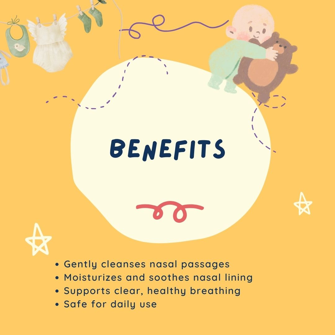 XinoFresh Nasal Spray 30ml Nasal Hygiene & Cold Relief  Baby 0-6 Years Exp:31/07/28