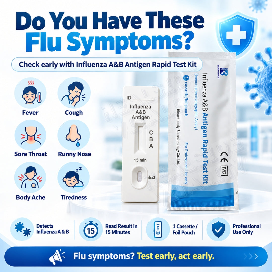 Influenza A and B Antigen Rapid Test Kit Influenza Detection Kit