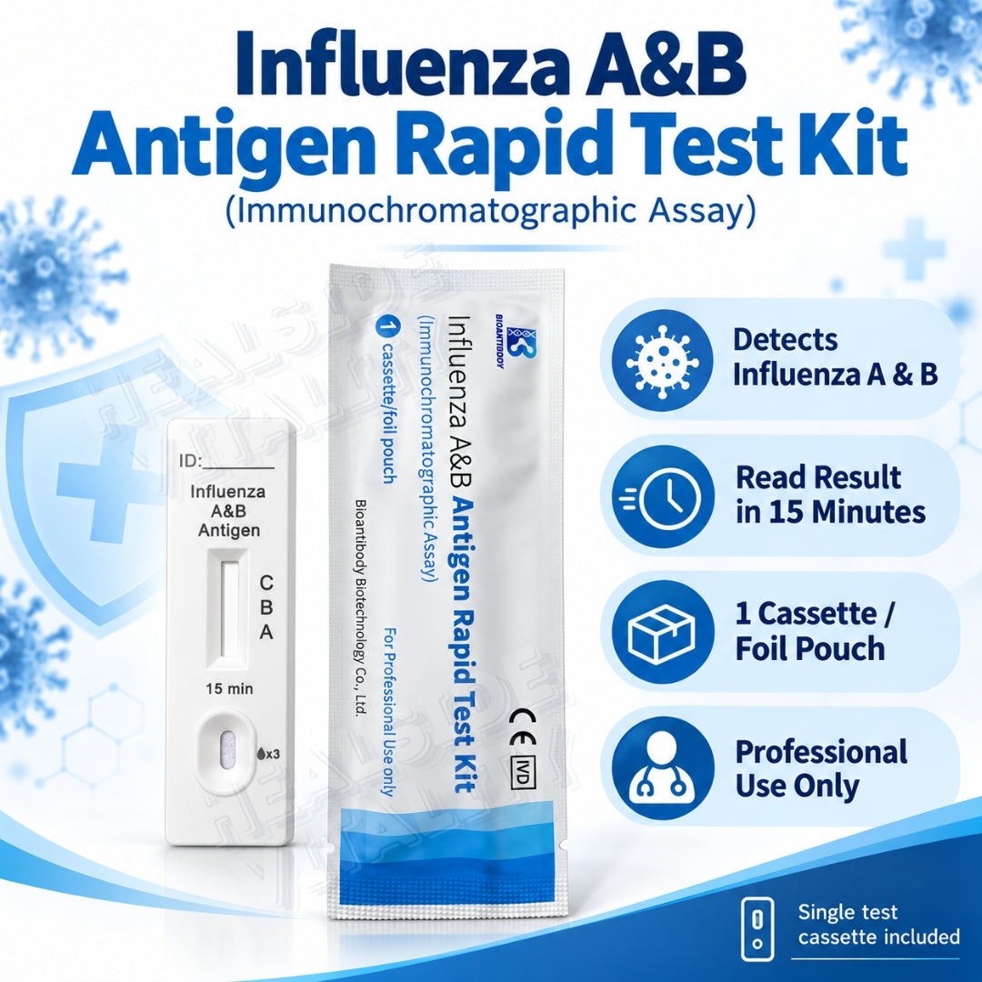 Influenza A and B Antigen Rapid Test Kit Influenza Detection Kit
