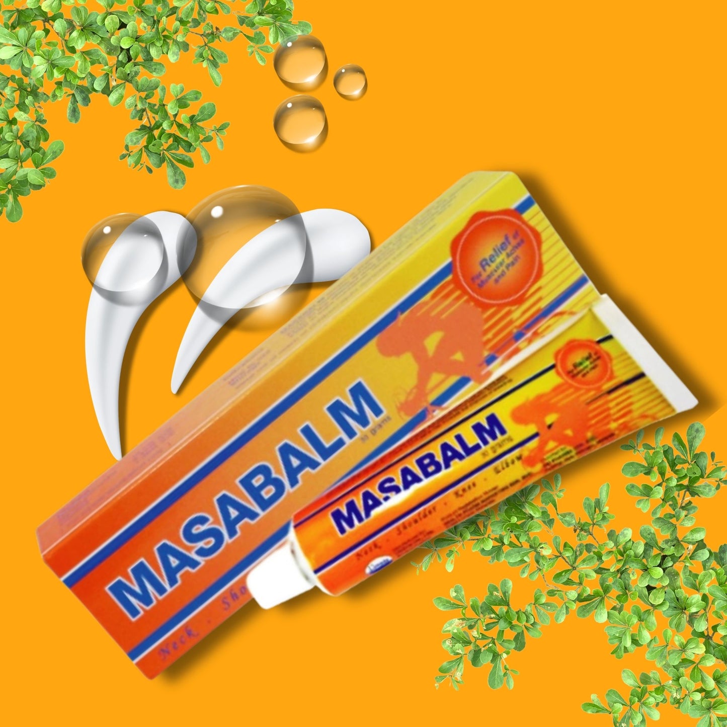 Masabalm 30g Fast-Acting Pain Relief Balm (READY STOCK & FAST DELIVERY)