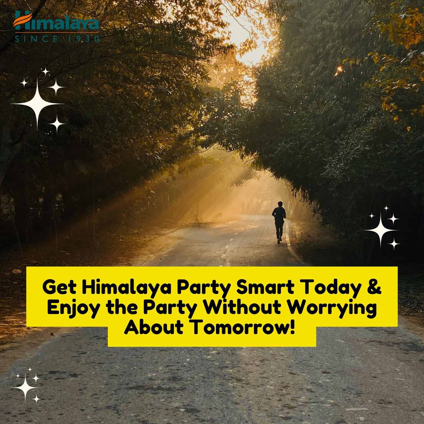 HIMALAYA PartySmart Caps Anti Hangover Relieves Headache, Nausea & Alcohol After-Effects Exp 2027