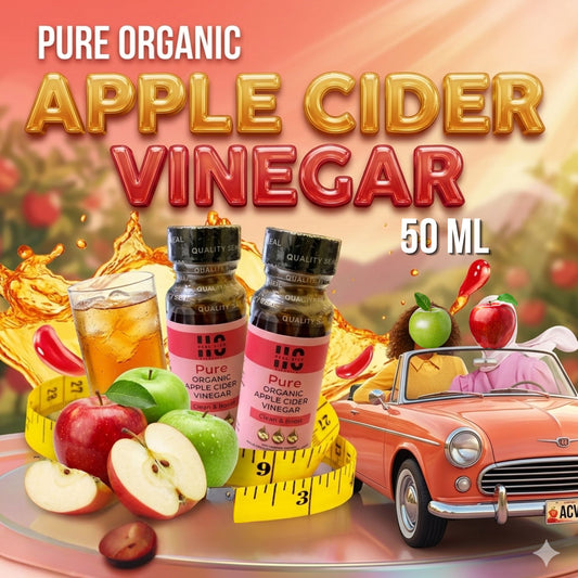 Pure Organic Apple Cider Vinegar. Exp: 31/12/2027