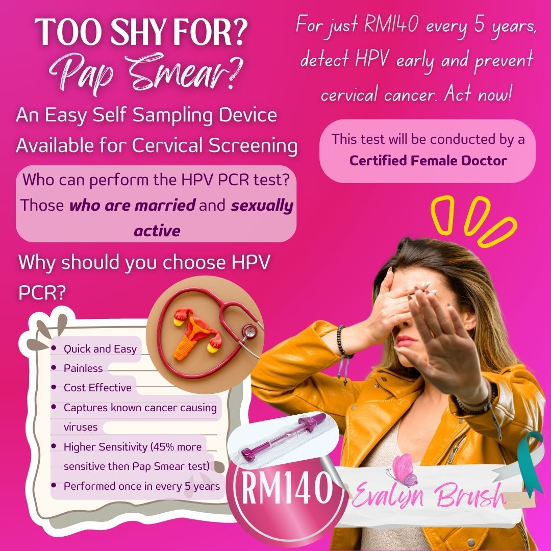 High-Accuracy HPV PCR with Evalyn Brush - Painless and Includes Free Consultation