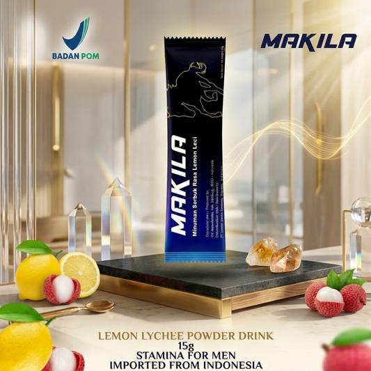 Makila Men’s Stamina Drink with Panax Ginseng Extract Flavour (15g) SALE PERSACHET Exp:14/05/2028