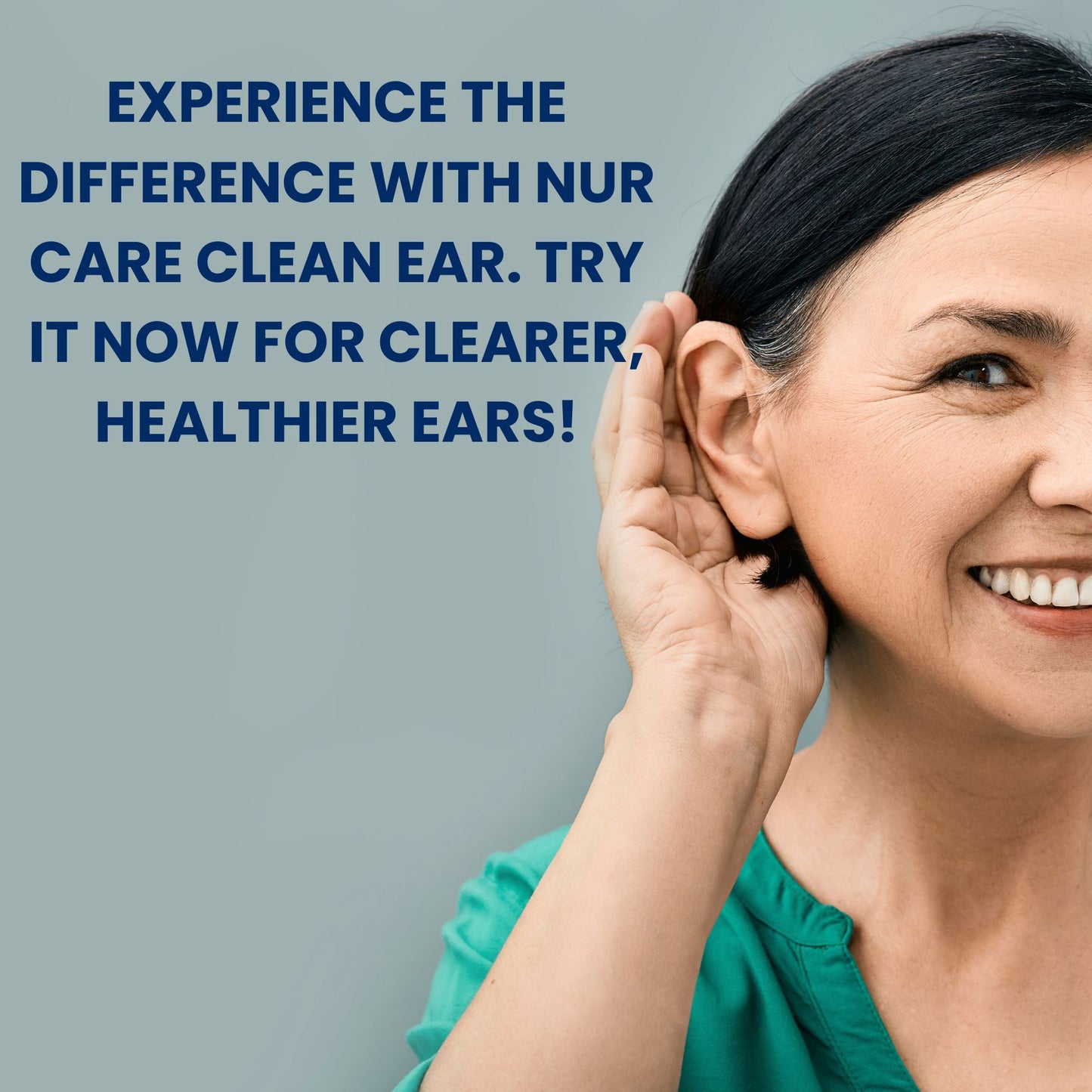 Nur Care Clean Ears For Ear Wax Removal Wash and Dissolve Jet Spray (15ml)