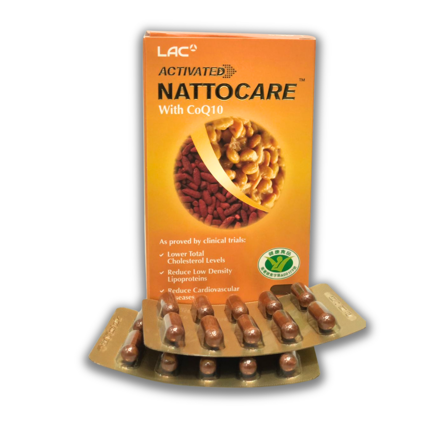 LAC Activated Nattocare with CoQ10