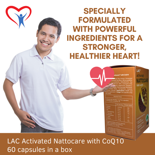 LAC Activated Nattocare with CoQ10