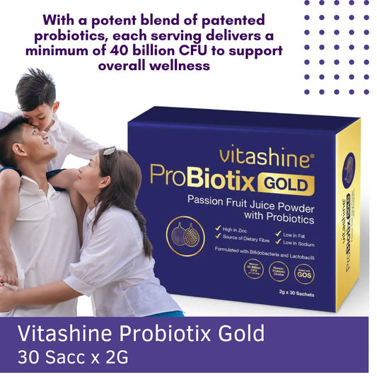 Vitashine® Probiotix Gold Passion Fruit Juice Drink Base with Probiotics