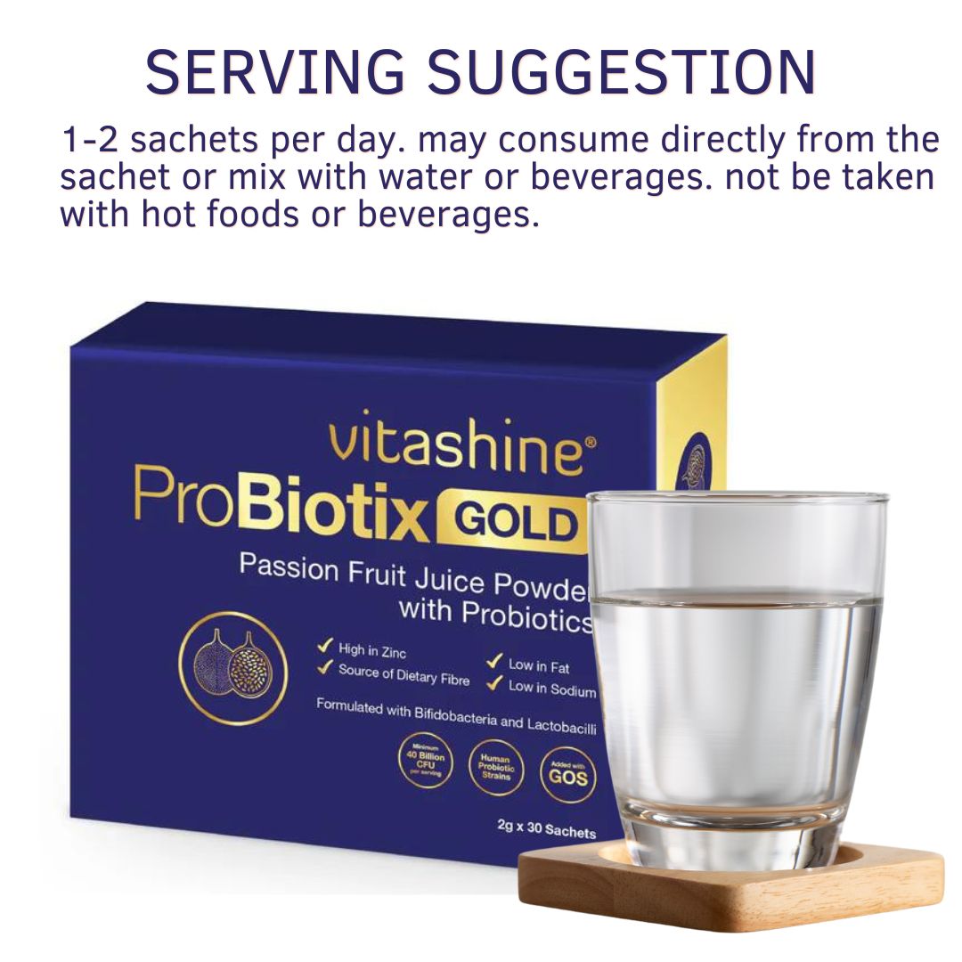 Vitashine® Probiotix Gold Passion Fruit Juice Drink Base with Probiotics