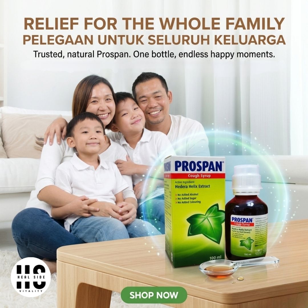 Prospan Cough Syrup Batuk Kahak & Selesema Non Drowsy Ivy Leaf Extract for Adult & Kids EXP 05/28