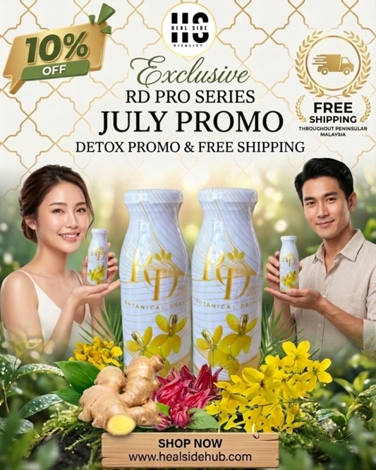 RD Pro Series Professional Detox for Total Wellness Exp:05/05/27
