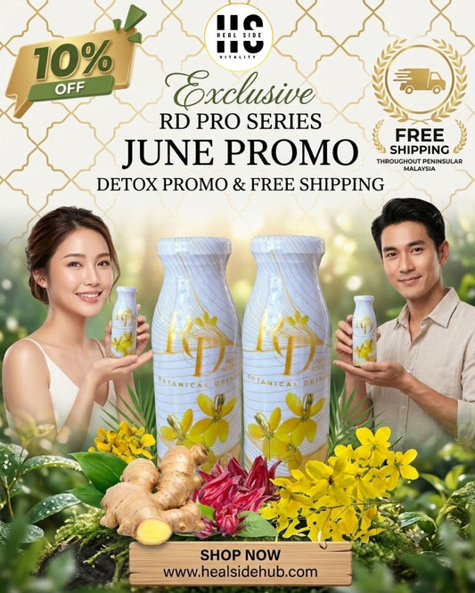 RD Pro Series Professional Detox for Total Wellness Exp:05/05/27