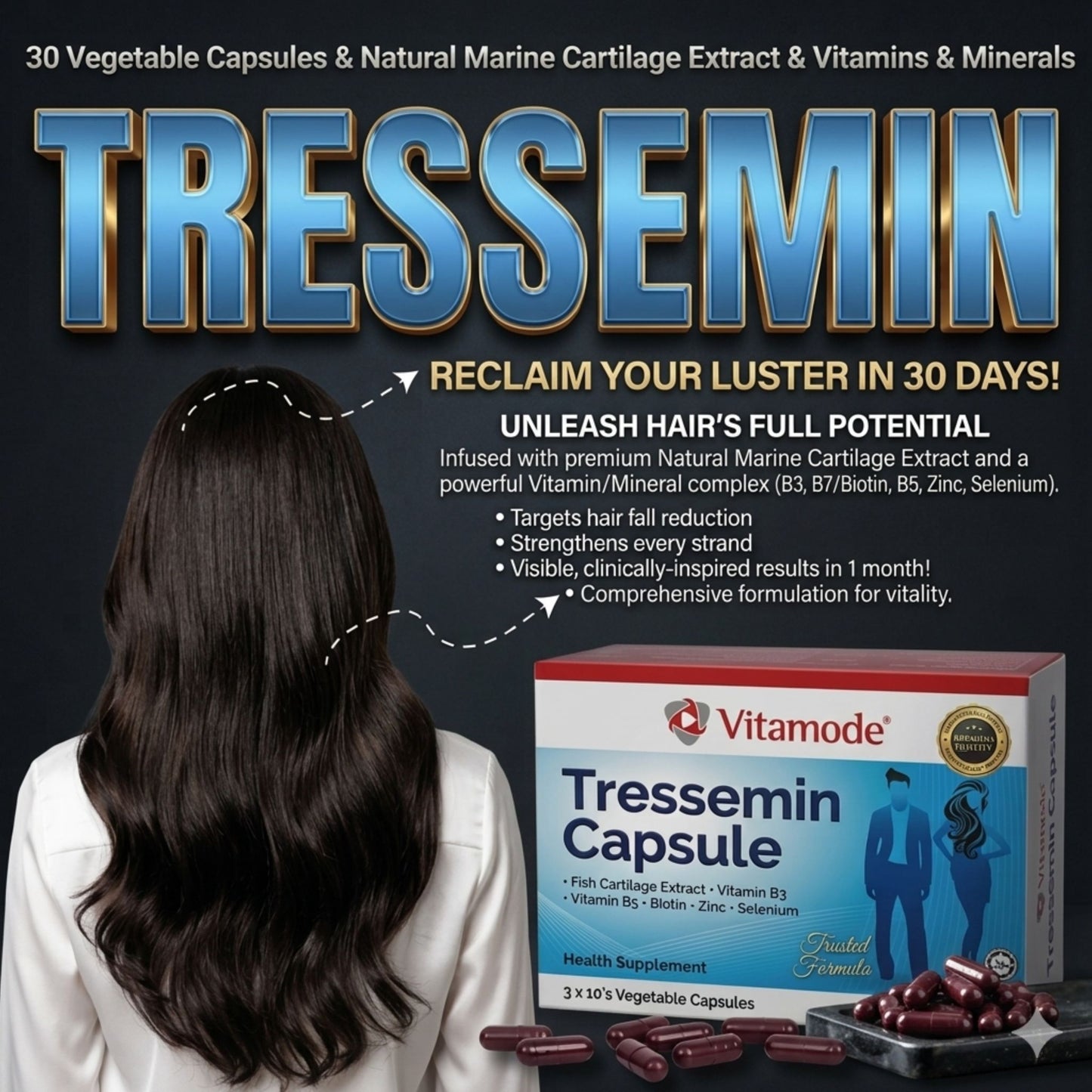 Vitamode Tressemin 30'S (EXP 05/08/2027)
