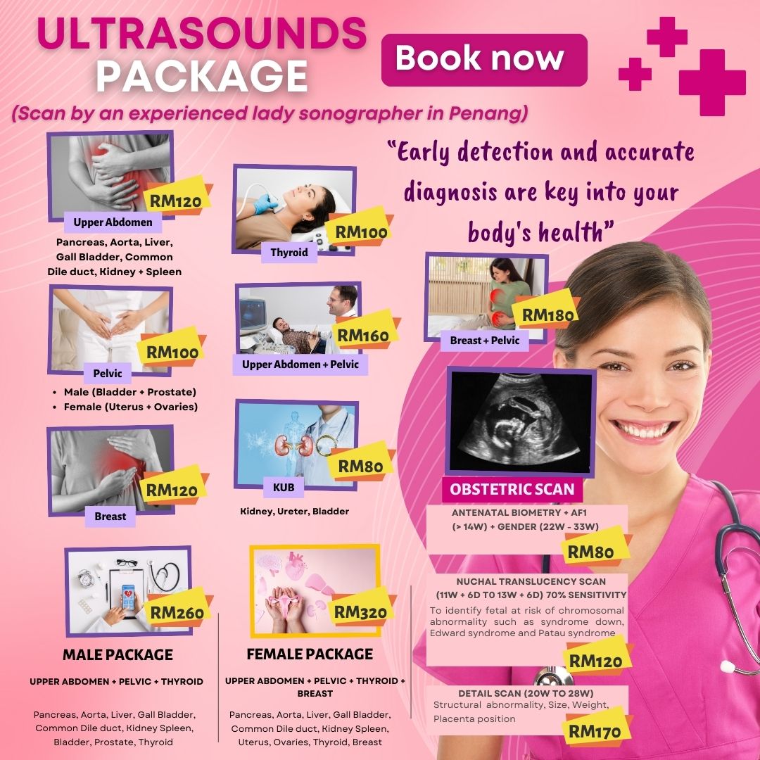 ProScan Medical Ultrasound by Lady Sonographer with Free Consultation