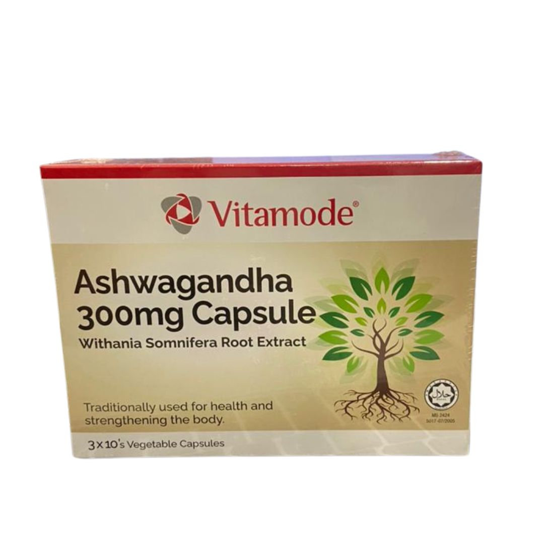 Vitamode Ashwagandha 300Mg Caps 30s [EXP 07/26]